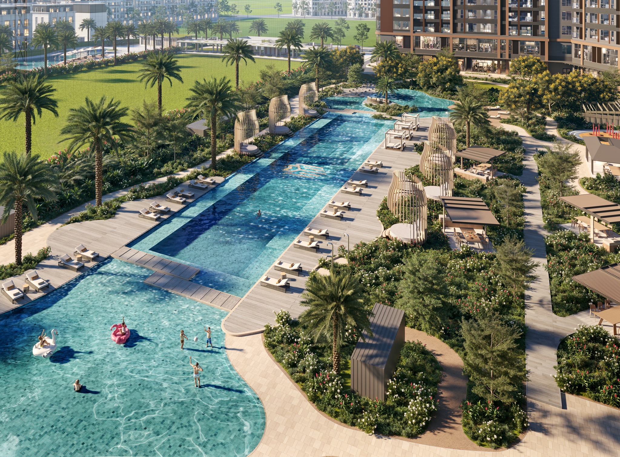 Công viên, khu vui chơi & tiện ích xanh tại Vinhomes Hòa Long Bắc Ninh