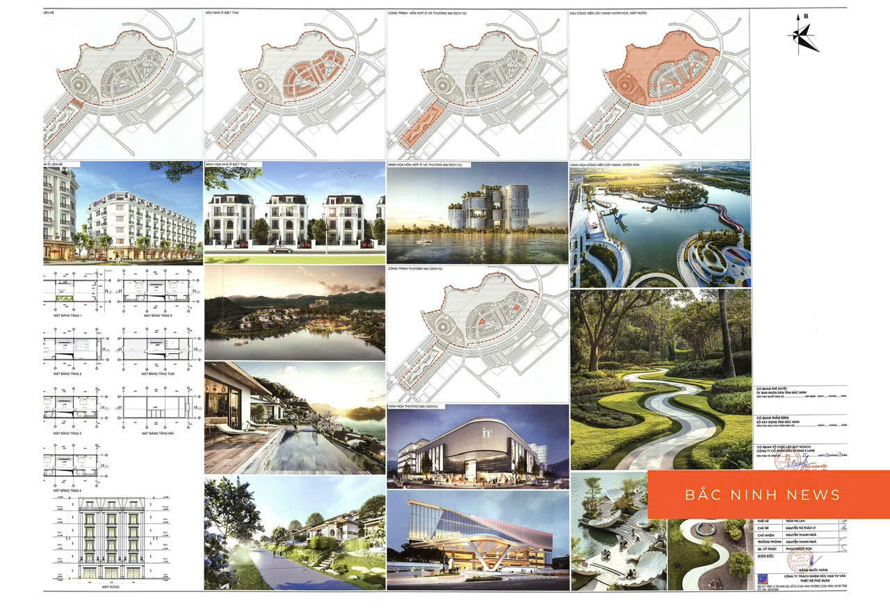 Quy hoạch chi tiết 1/500 Khu đô thị Vinhomes Bắc Ninh 277ha